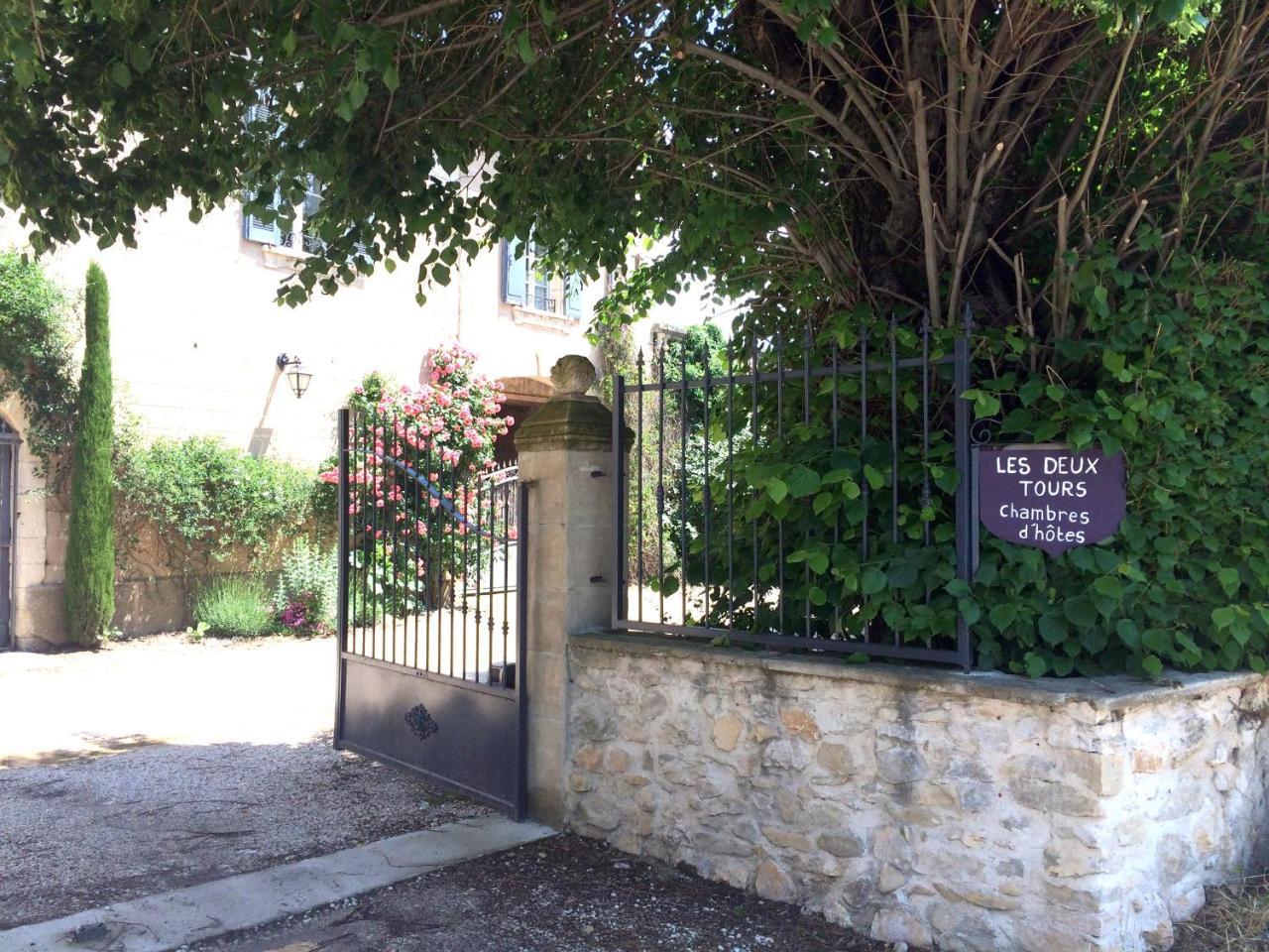 Les Deux Tours Bed & Breakfast Brignon Exterior photo